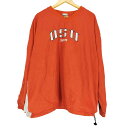 【中古】ユーズドフルギ USED古着 REDOAK フロントロゴ刺繍Vネックピステ メンズ JPN:XL