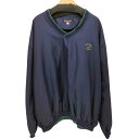 【中古】ユーズドフルギ USED古着 Forest&Hue 企業ロゴ ナイロンプルオーバージャケット メンズ 3xl