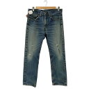 【中古】リーバイス Levis 505 ワイドデニムパンツ メンズ 34/32(4)