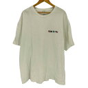 【中古】ミンナノ MIN-NANO ALW-AYTH プリントクルーネックTシャツ メンズ 2XL