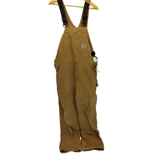 【中古】カーハート Carhartt ダック地 ダブルニーペインターオーバーオール メンズ 表記無 【中古】カーハート Carhartt ダック地 ダブルニーペインターオーバーオール メンズ 表記無