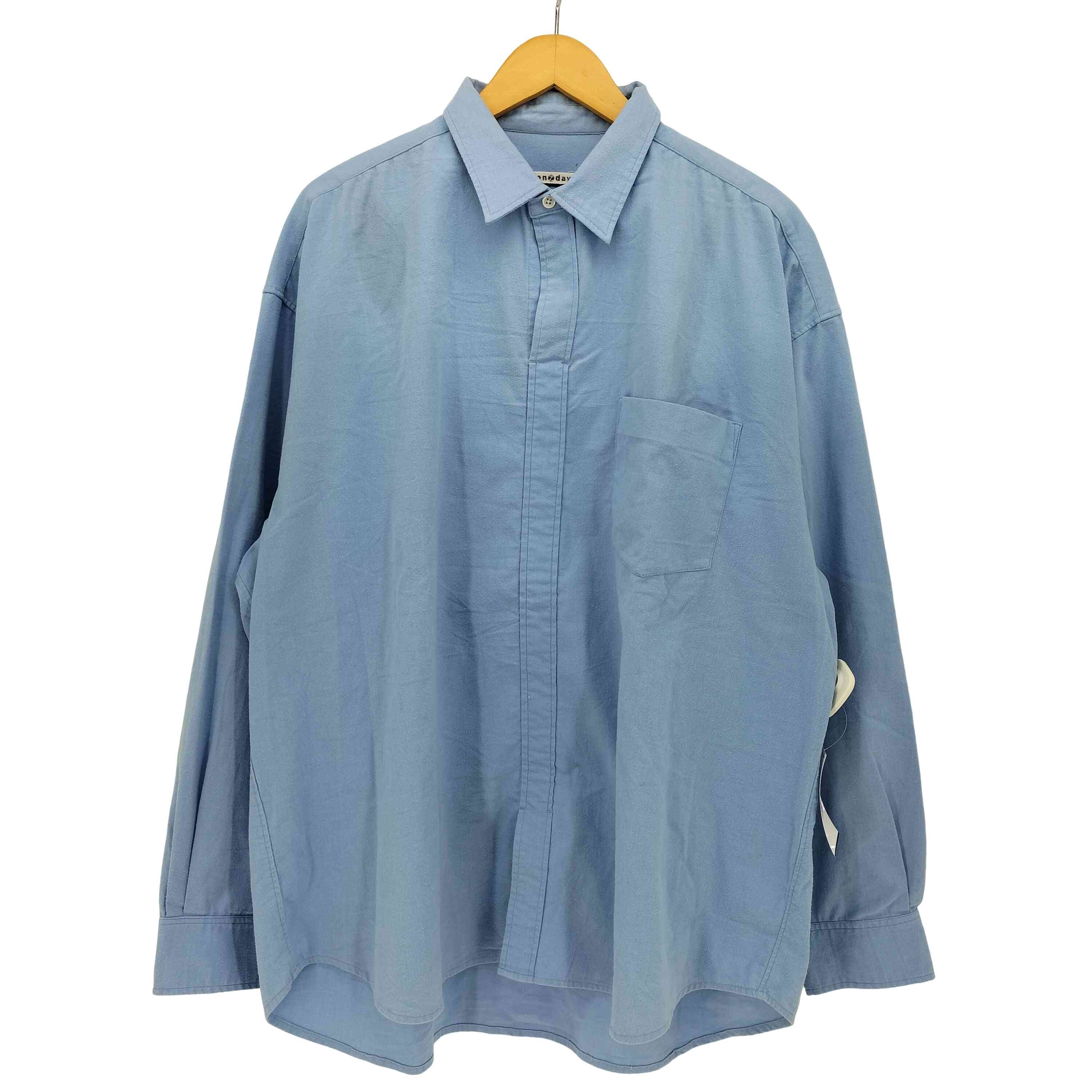 【中古】ユーズドフルギ USED古着 {{wenzday}} プルオーバー 長袖シャツ メンズ JPN:XL