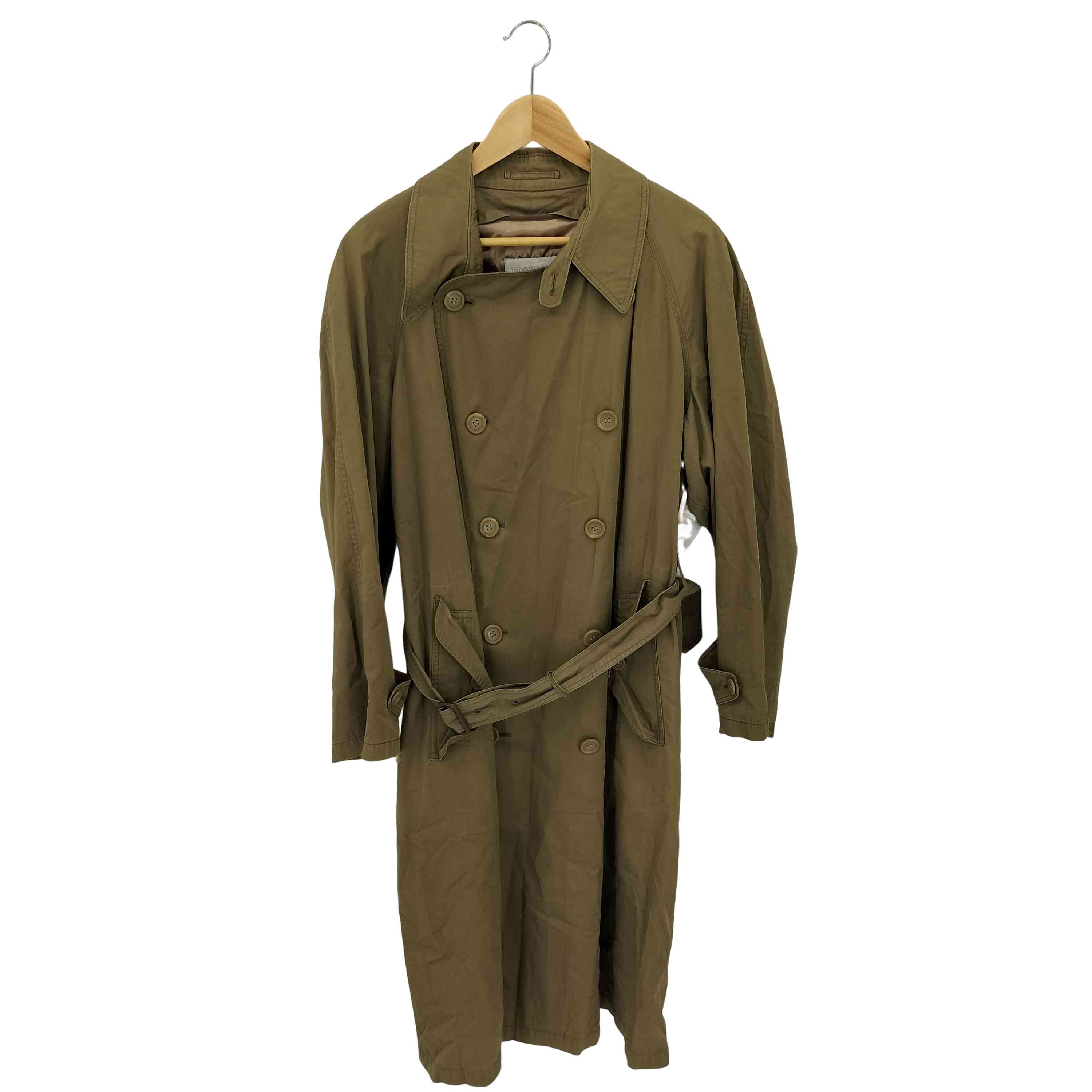 【中古】ユーズドフルギ USED古着 {{MARCELL}}ウール ナイロン トレンチコート メンズ M