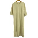 【中古】ユーズドフルギ USED古着 COLLEGE upper hights 前Vガゼット スウェット ワンピース レディース FREE