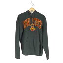 【中古】ユーズドフルギ USED古着 {{TOP OF THE WORLD}} フロント刺繍プルオーバーパーカー メンズ JPN:M