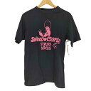 【中古】ヘインズ Hanes 80S USA製 SWEET CHARITY TOKYO 1983 プリント シングルステッチ S/S モックネック Tシャツ メンズ import:S