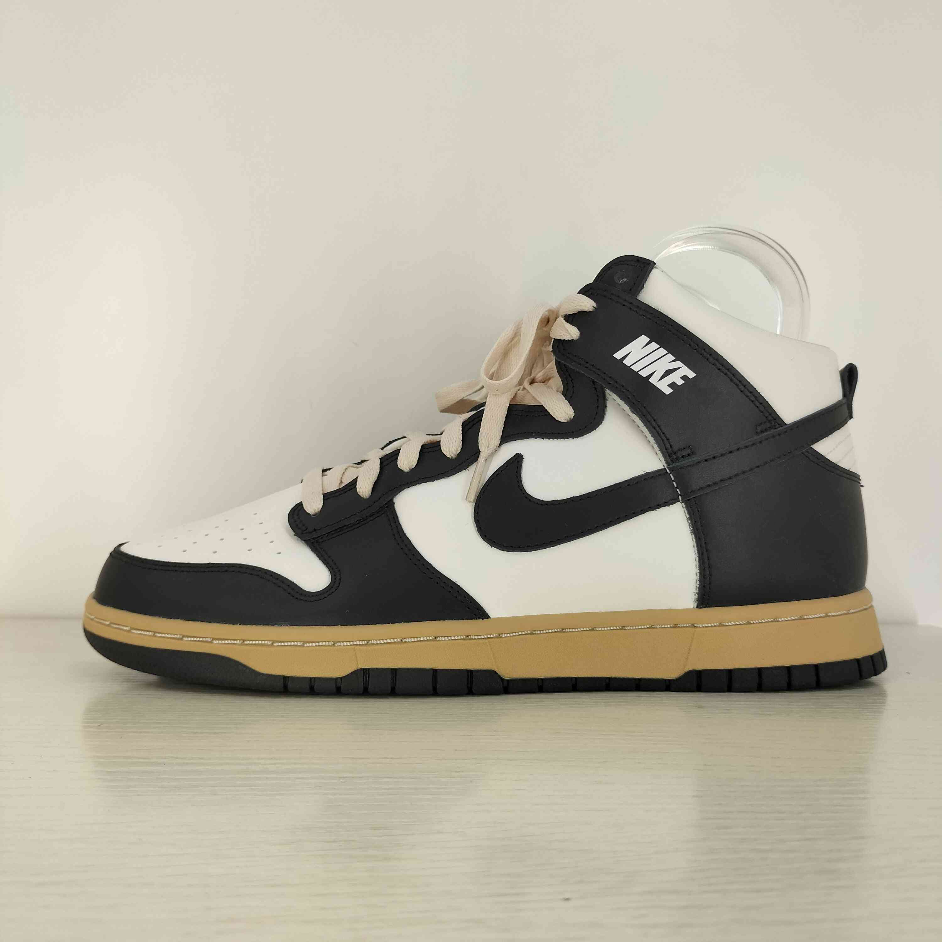 【中古】ナイキ NIKE W DUNK HIGH SE SAIL/BLACK-SESAME-PEARL WHITE メンズ JPN：29