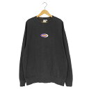 【中古】エックスガール X-girl JELLY OVAL LOGO SWEAT ロゴ スウェット レディース import:L
