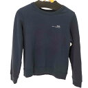 【中古】アーペーセー A.P.C. プリントロゴ スウェット レディース S