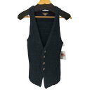【中古】フォーティーファイブアール 45R 藍染 コンチョベスト レディース JPN:1