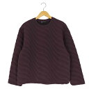 【中古】ザラ ZARA ウェーブパターン クルーネックスウェット レディース import:M