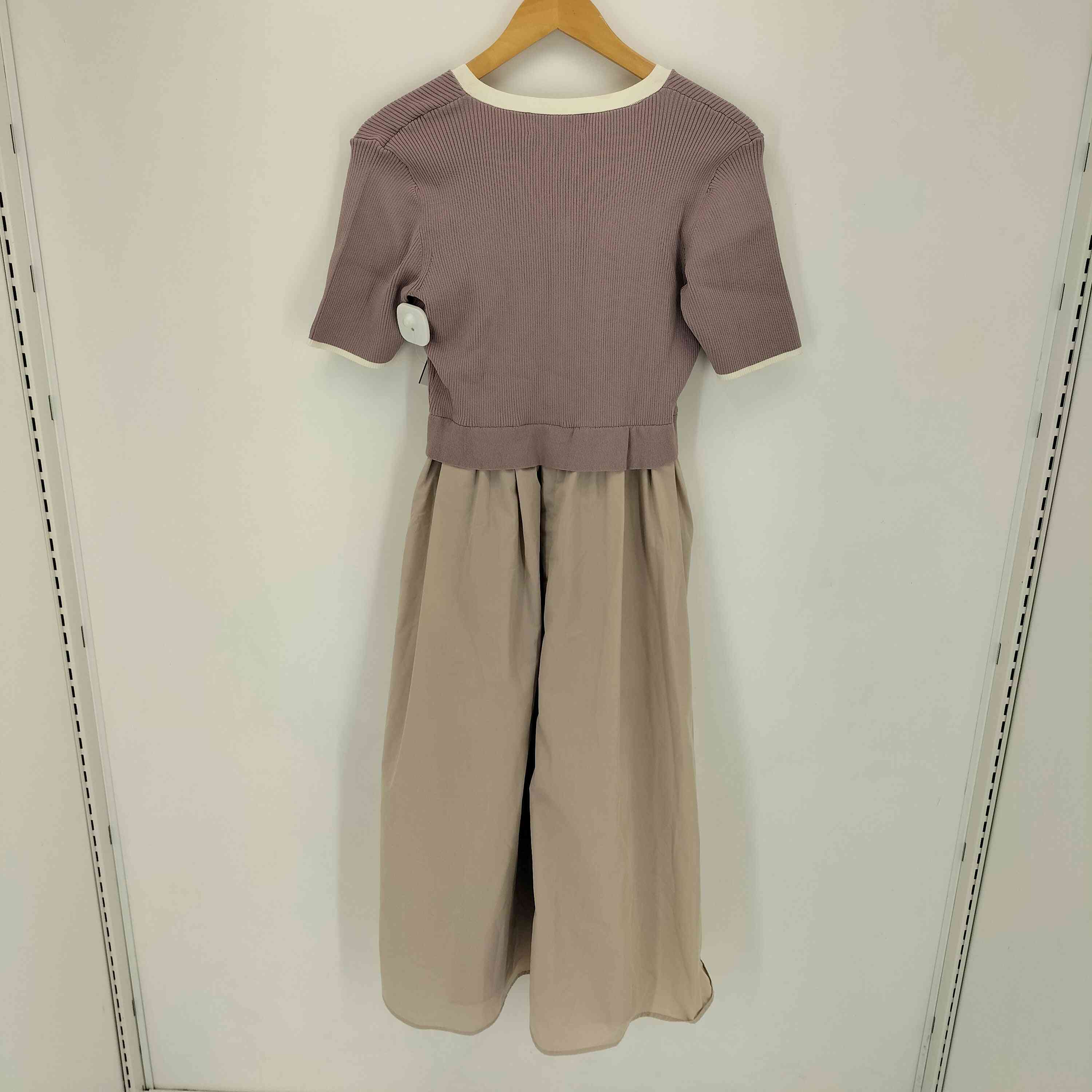【中古】ロペピクニック Rope Picnic メタル釦布帛ドッキングハーフスリーブニットワンピース レディース JPN：M bazzstore-12264969 BAZZSTORE ブランド古着バズストア サンプル画像2