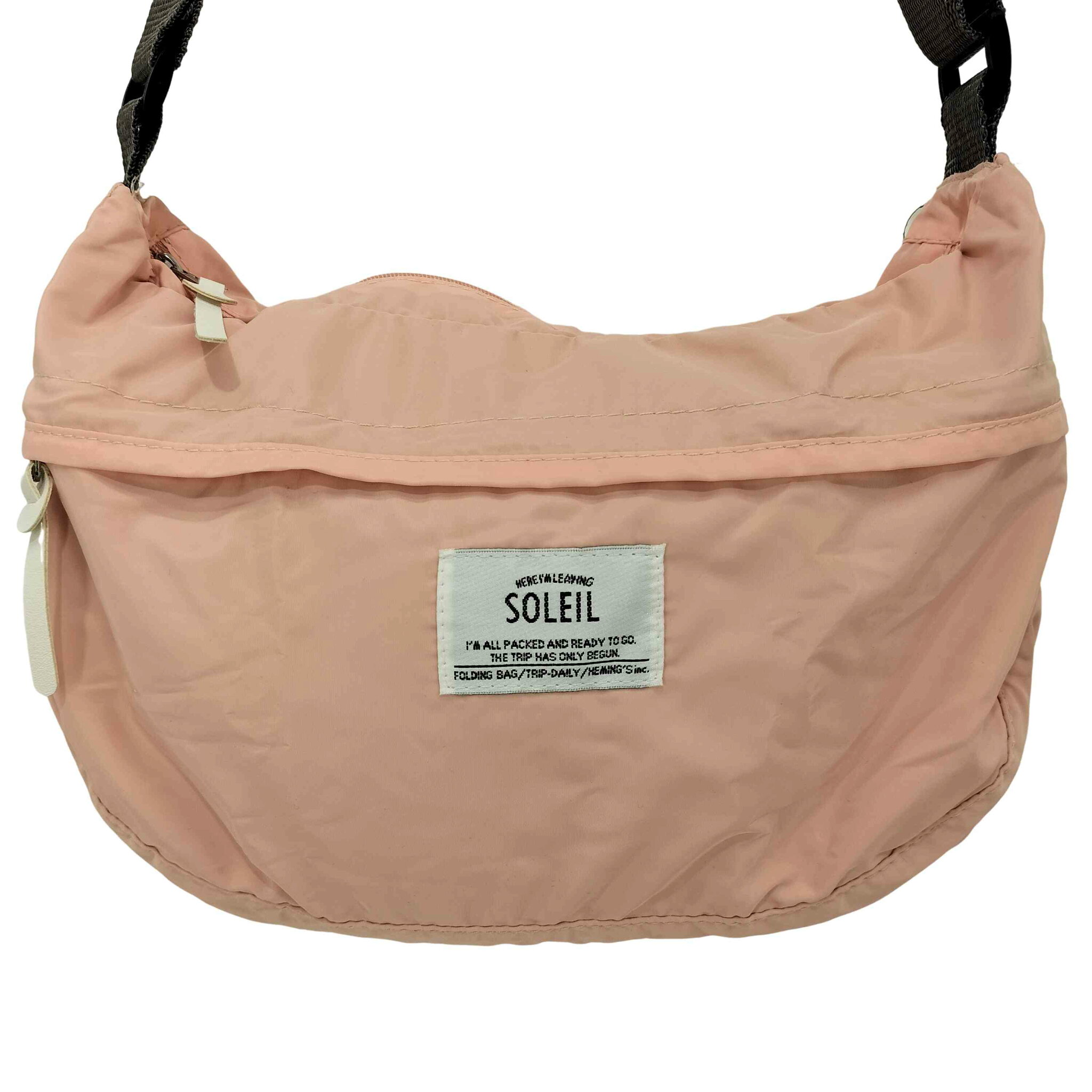 【中古】ユーズドフルギ USED古着 {{SOLEIL}}収納袋付 ショルダーバッグ レディース 表記無