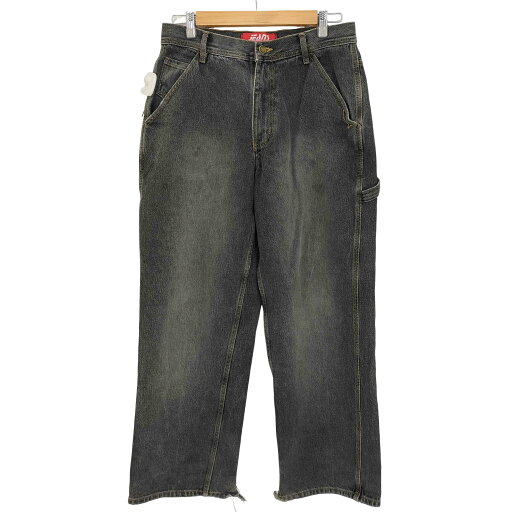 【中古】ユーズドフルギ USED古着 JEANS メキシコ製 バギー ペインターデニム ブラック メンズ W32 【中古】ユーズドフルギ USED古着 JEANS メキシコ製 バギー ペインターデニム ブラック メンズ W32