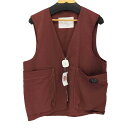 【中古】ユーズドフルギ USED古着 {{camiel fortgens}} ZIP VEST TECHNICAL メンズ import:M