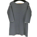 【中古】オーチバル ORCIVAL フランス製 ボーダー L/S ボートネックバスクシャツ メンズ 表記無