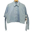 【中古】ザラ ZARA タイディテール ポプリンシャツ レディース import:L(4)