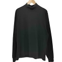 【中古】ユーエスアーミー U.S. ARMY アメリカ軍 US NAVY モックネックロングスリーブTシャツ メンズ LARGE
