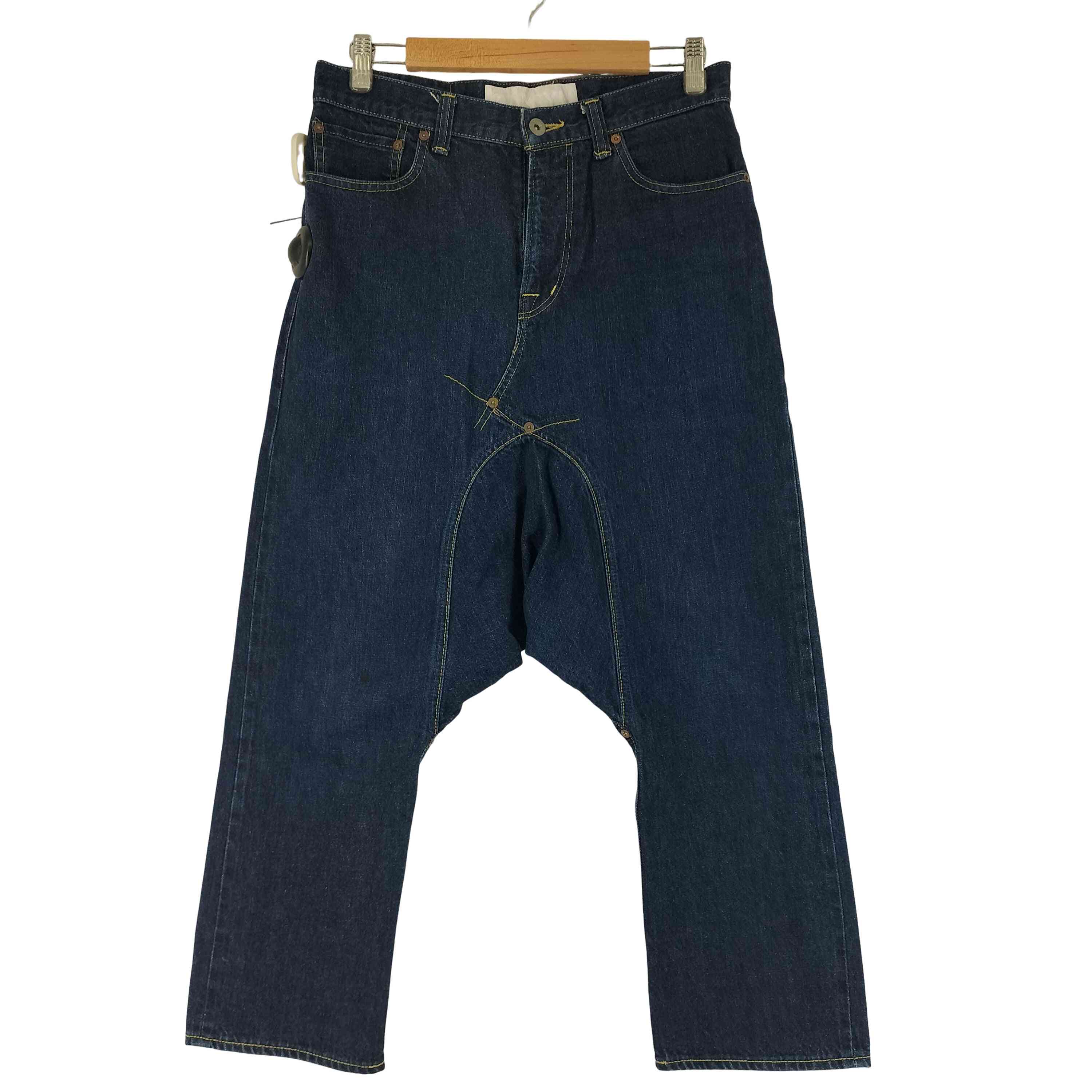 希少　GANRYU ストレッチ　サルエル　デニム　パンツ　 Lサイズ 楽天市場】ganryu サルエル デニム（メンズファッション）の通販