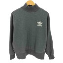 【中古】アディダス adidas モックネックスウェット レディース 表記無