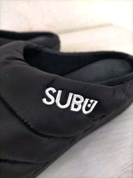 SUBU スブ サンダル メンズ - 黒系 UNEXPECTED WINTER SANDAL【中古】【ブランド古着バズストアBAZZSTORE】【010621】