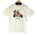 【中古】ユーズドフルギ USED古着 90s CAPSULE CORP キャラクタープリントTシャツ メンズ JPN:L
