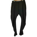 【中古】セブンユリウス _7 JULIUS 10-11aw goth_ik バナナカーブ サイドジップ パンツ 立体裁断 メンズ JPN:1(4)