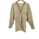 【中古】ユーズドフルギ USED古着 {{AKIRANAKA }} THE TOKYO 別注 Tweed Like Knit Cardigan ツイード ライク ニット カーディガン レディース JPN:2|詳細画像