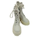 【中古】ザラ ZARA レースアップブーツ レディース JPN:24