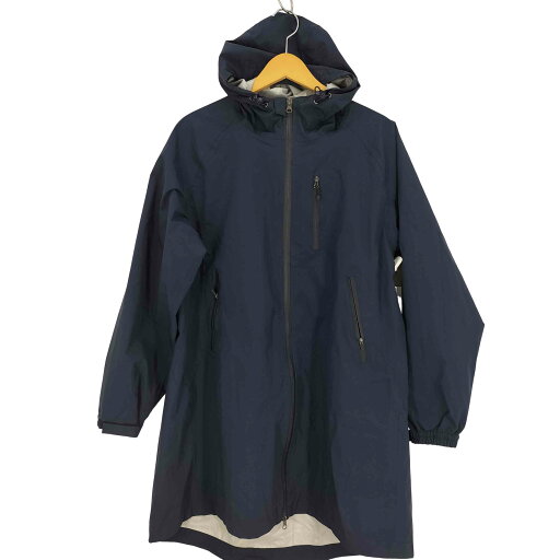 【中古】ワークマン WORKMAN 防水ジップ ダブルジップ 高撥水 フーデッド ロング レインコート マウンテン ジャケット レディース JPN:L 【中古】ワークマン WORKMAN 防水ジップ ダブルジップ 高撥水 フーデッド ロング レインコート マウンテン ジャケット レディース JPN:L