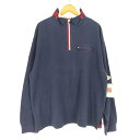 【中古】トミーヒルフィガー TOMMY HILFIGER ハイネックハーフジッププルオーバー メンズ JPN:XXL