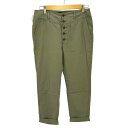 【中古】ズッカ ZUCCa 製品染 フロント 5連 ボタンフライ パンツ レディース JPN:M(4)