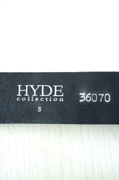 HYDE collection () ベルト サイズS レディース スカルバックルスタッズレザーベルト【中古】【ブランド古着バズストア】【220817】