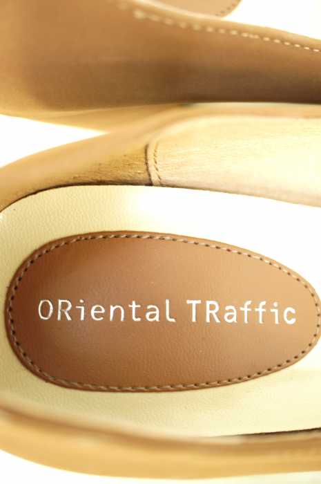 オリエンタルトラフィック ORiental TRaffic パンプス レディース - 茶系 38 プレーンパンプス【中古】【ブランド古着バズストアBAZZSTORE】【150419】