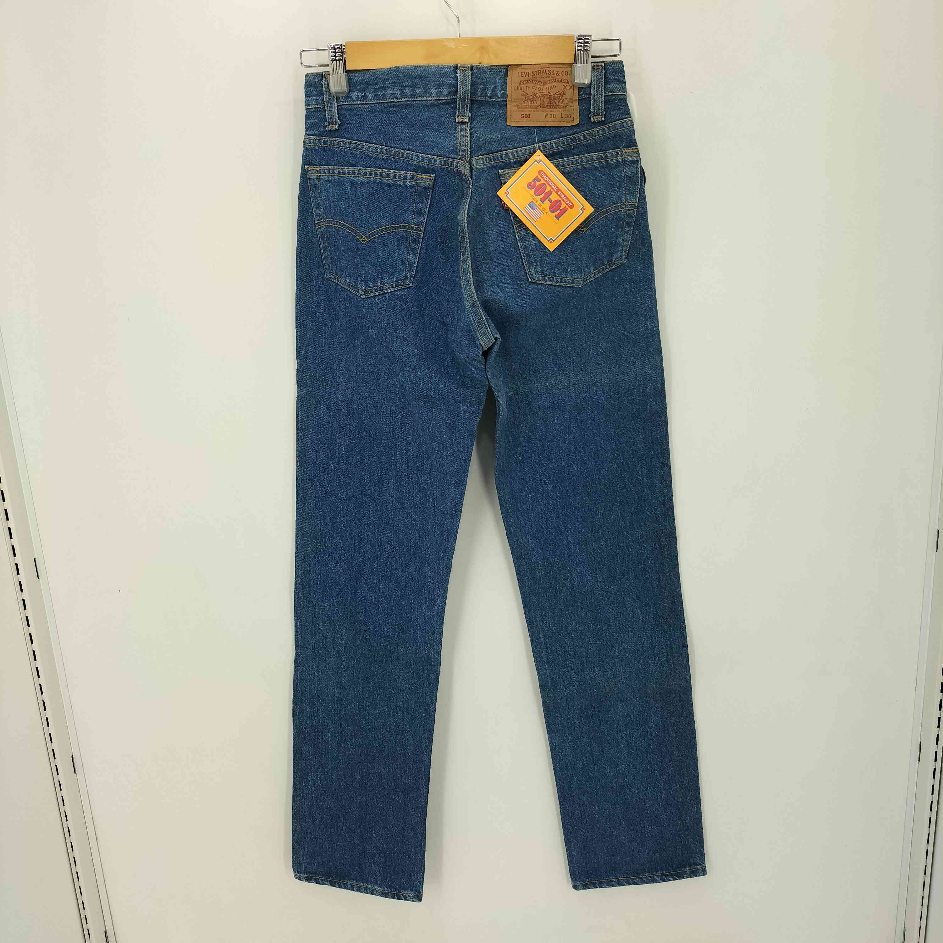【中古】リーバイス Levis 90S 93年製 USA製 552刻印 サンアンジェロ工場 501 デッドストック ミントコンディション メンズ W30 L36