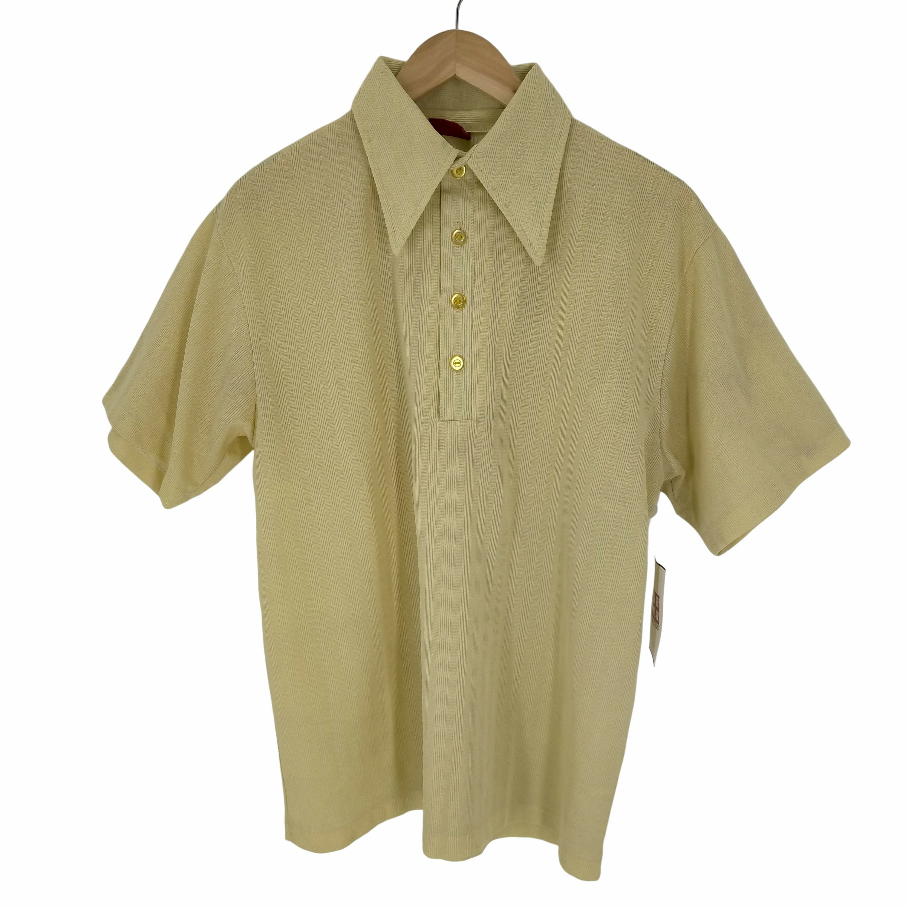 yÁzVA[Y Sears KINGS ROAD S/S POLY SHIRT Y L