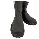 【中古】メゾンミハラヤスヒロ Maison MIHARA YASUHIRO Vintage-like Sole Synthetic Leather Boots メンズ 45(4)