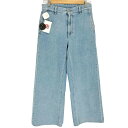 【中古】エムエムシックスメゾンマルジェラ MM6 Maison Margiela ミッドライズデニムパンツ レディース US:28-29