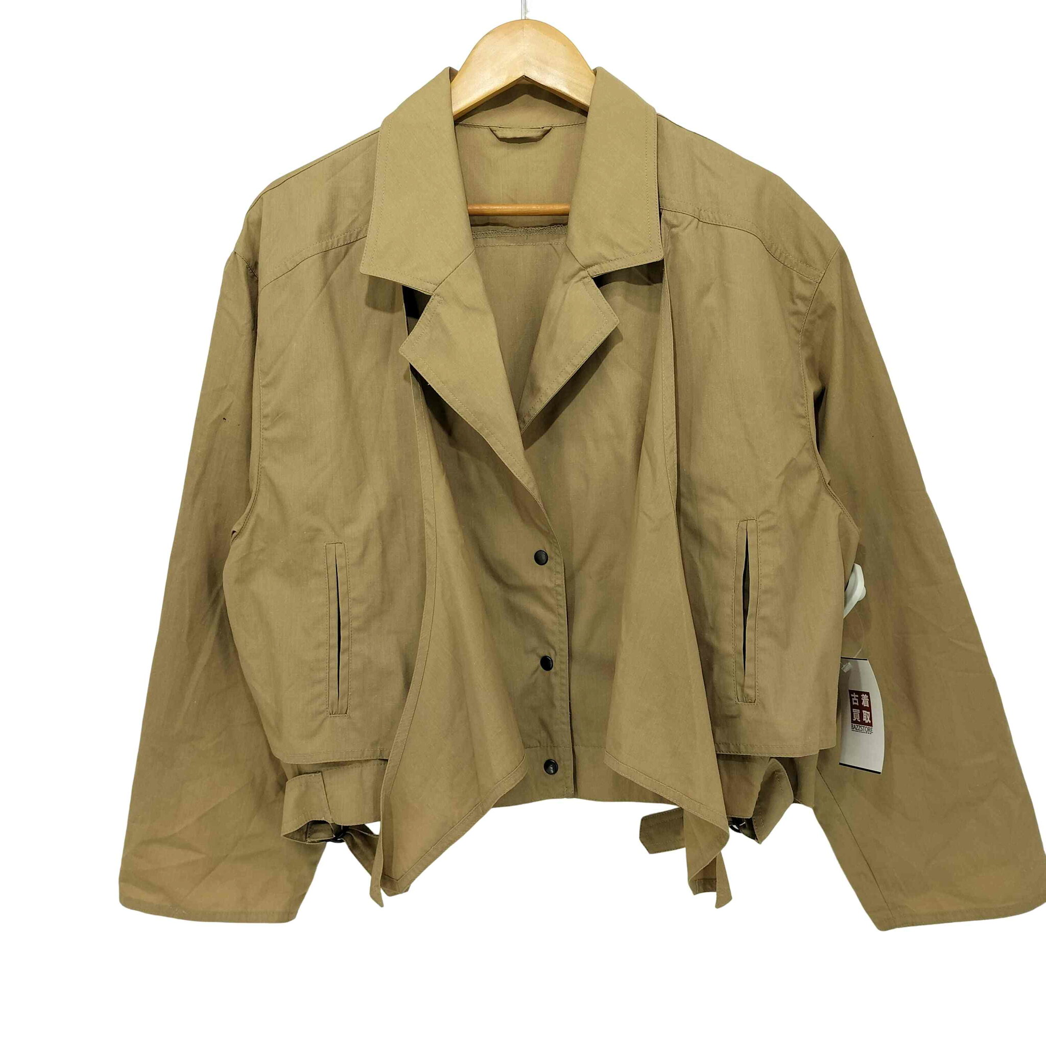 【中古】ユーズドフルギ USED古着 90S ショートトレンチジャケット レディース EUR:44