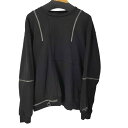 【中古】エージェムナイン AGEM/9 ZIPデザイン クルーネックスウェット レディース FREE