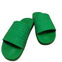 【中古】ボッテガヴェネタ BOTTEGA VENETA ラバーサンダル SLIDER メンズ JPN:42
