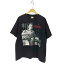【中古】ムリナ murina 90S USA製 アーティストプリント 両面プリント クルーネックTシャツ 袖シングル裾ダブル メンズ JPN:XL(4)
