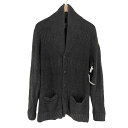 【中古】アバクロンビーアンドフィッチ Abercrombie & Fitch ウォッシュド加工 ショールカラーカーディガン メンズ import:M