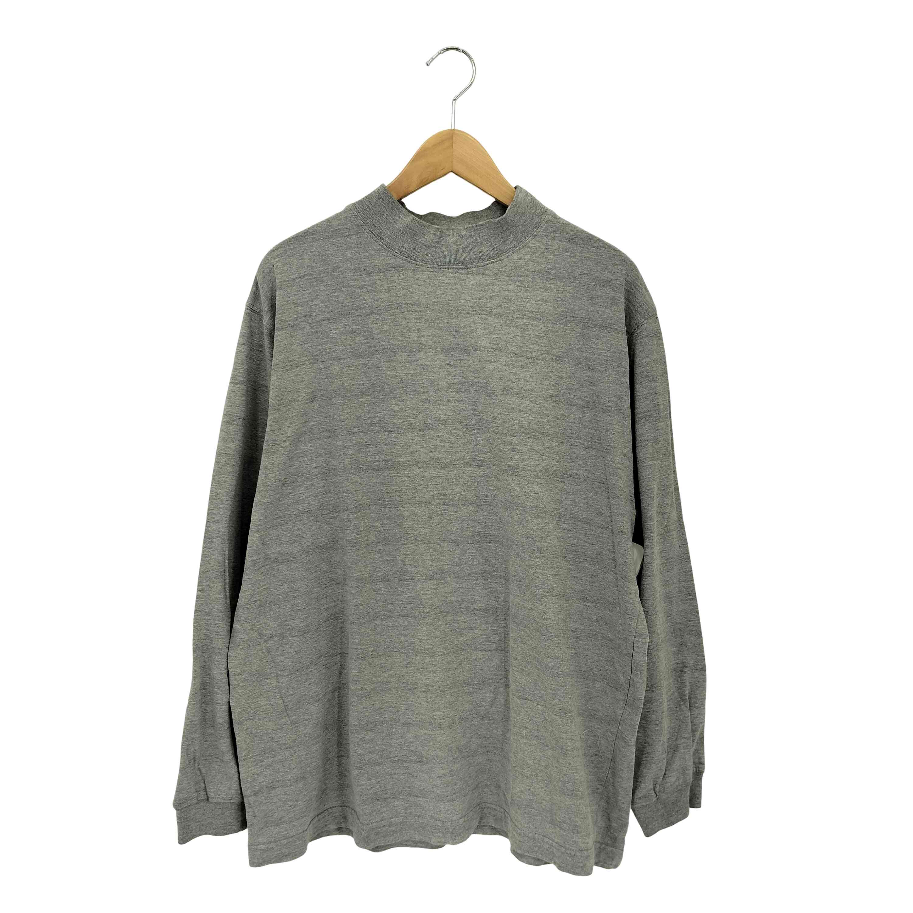 【中古】ピエールカルダン pierre cardin モックネック スウェット トレーナー メンズ L