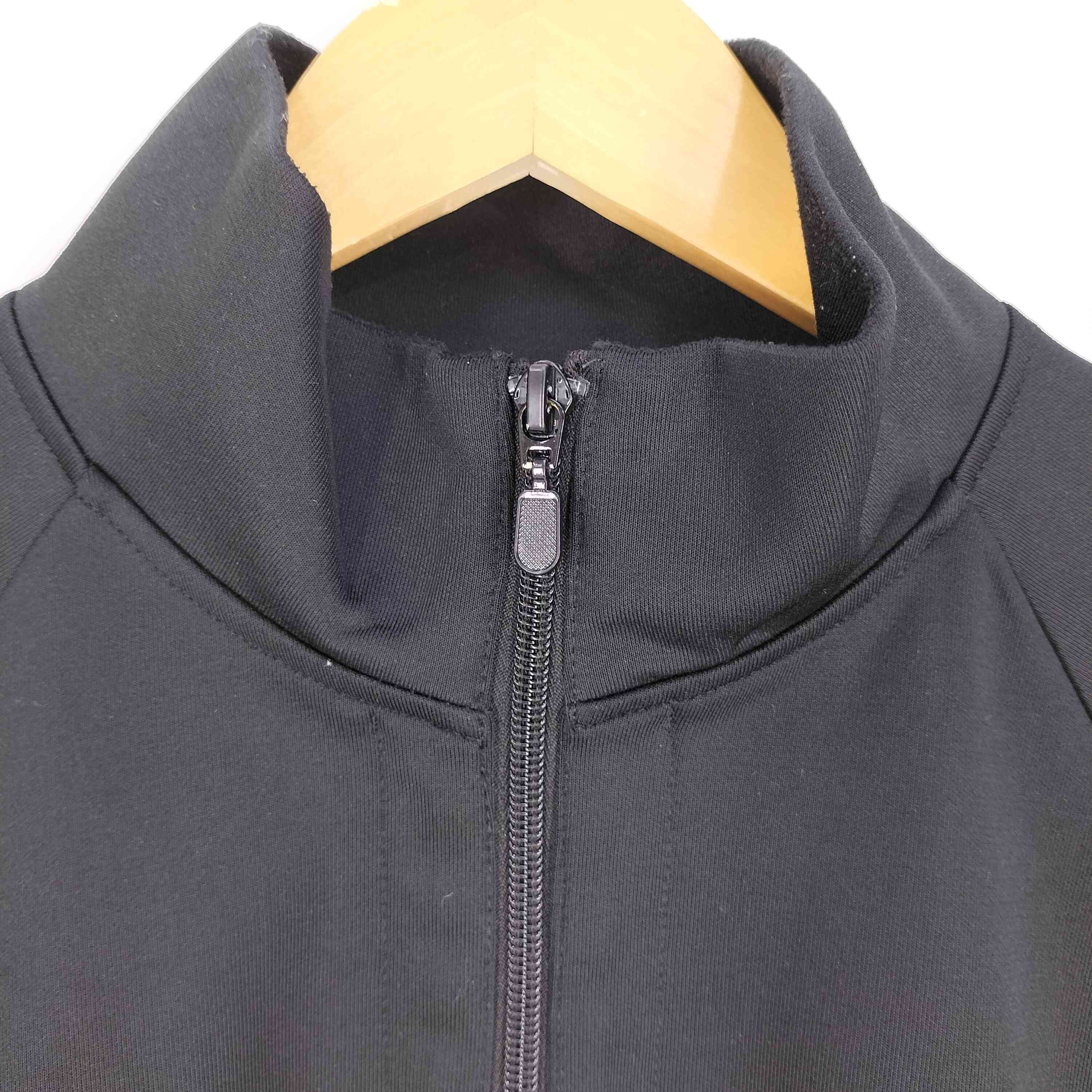 【中古】タウンクラフト TOWNCRAFT ロゴ刺繍 ハイネック トラックジャケット メンズ import：M