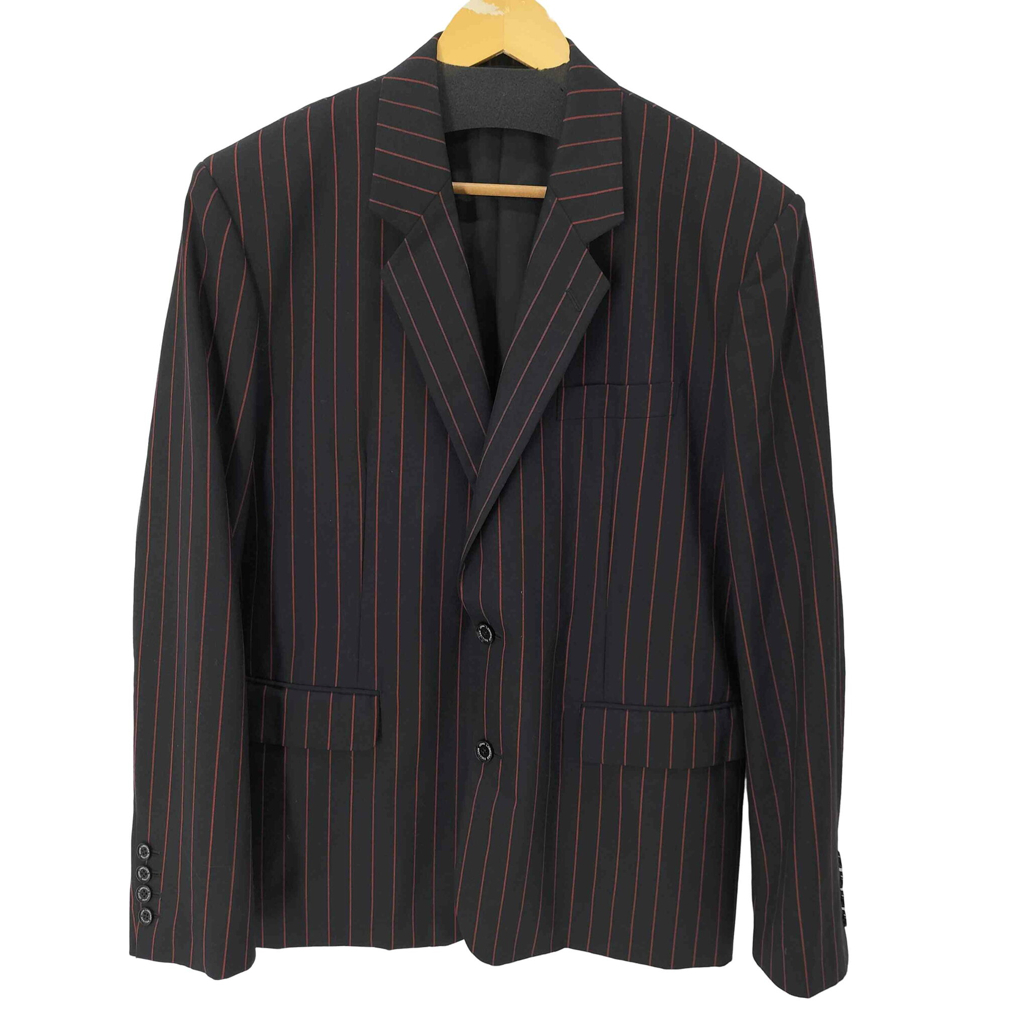 【中古】ジョンローレンスサリバン JOHN LAWRENCE SULLIVAN 2Bストライプテーラードジャケット メンズ 表記無