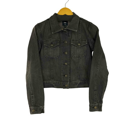 【中古】ギャップ Gap クロップドデニムジャケット レディース import:S 【中古】ギャップ Gap クロップドデニムジャケット レディース import:S