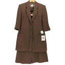 【中古】ユーズドフルギ USED古着 GENNY イタリア製 ウール混 セットアップ ジャケット スカート レディース 36