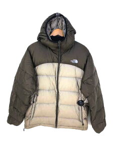 THE NORTH FACE ザノースフェイス ダウンジャケット メンズ - 茶系 JPN：M 日本サイズ：M 相当 THE NORTH FACE SUMMIT ACONCAGUA HOODIE ダウンジャケット【中古】【ブランド古着バズストアBAZZSTORE】【130920】