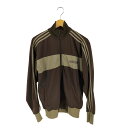 【中古】アディダス adidas MADE IN VIETNAM フロントロゴプリント トラックジャケット メンズ import:L